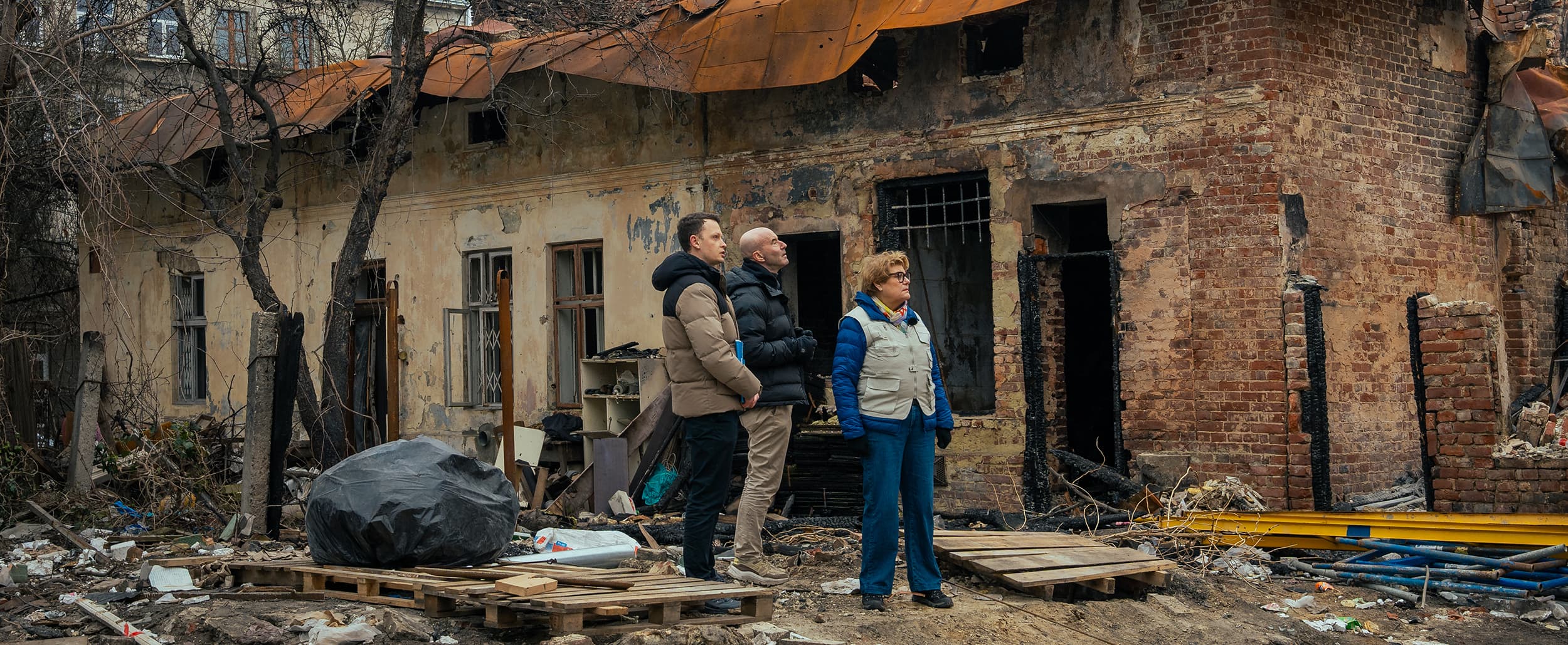 Mark Levengood och Lotta Sylwander - Ukraina 2025 - desktop