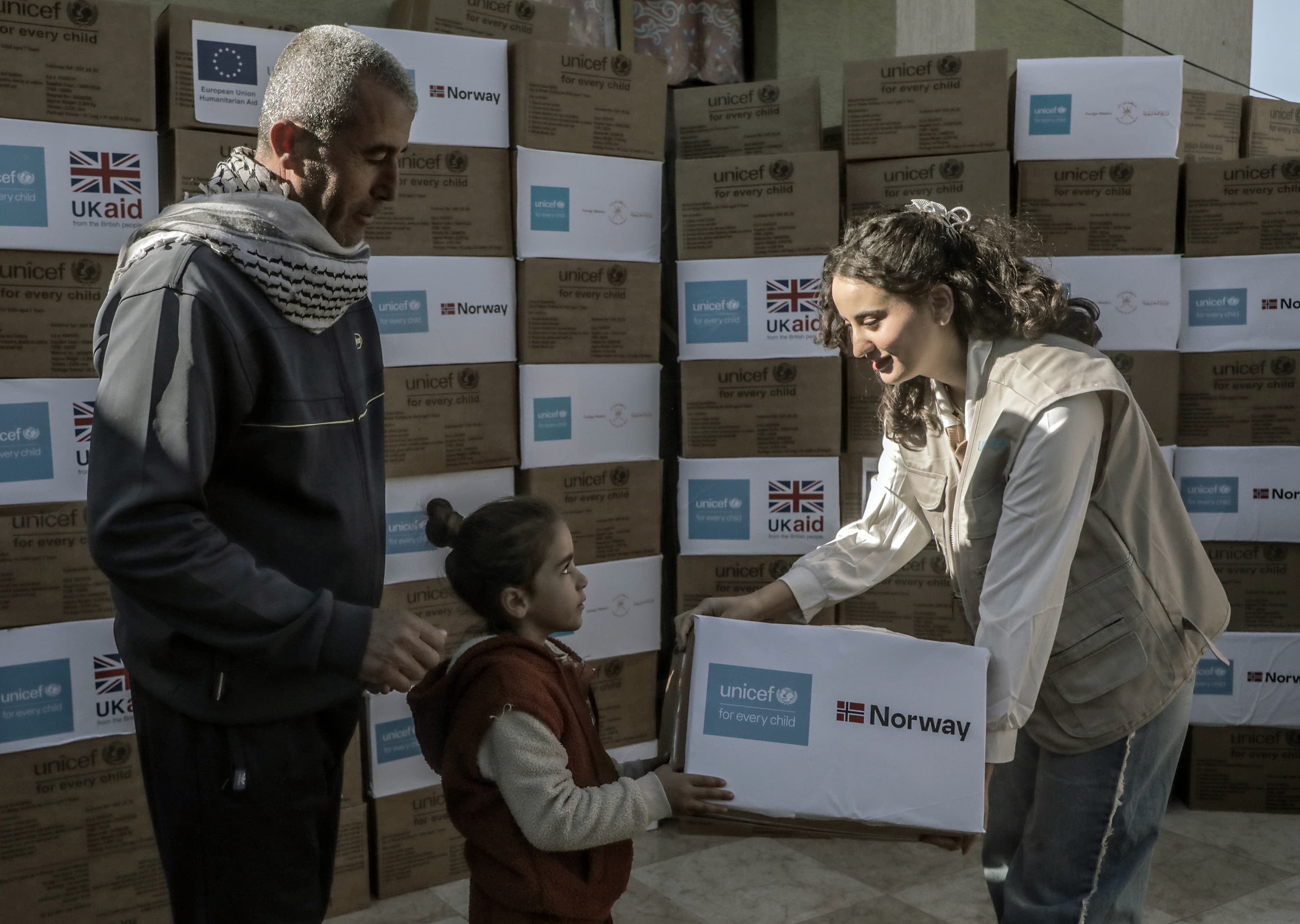 Vinterleverans - Gaza 2024