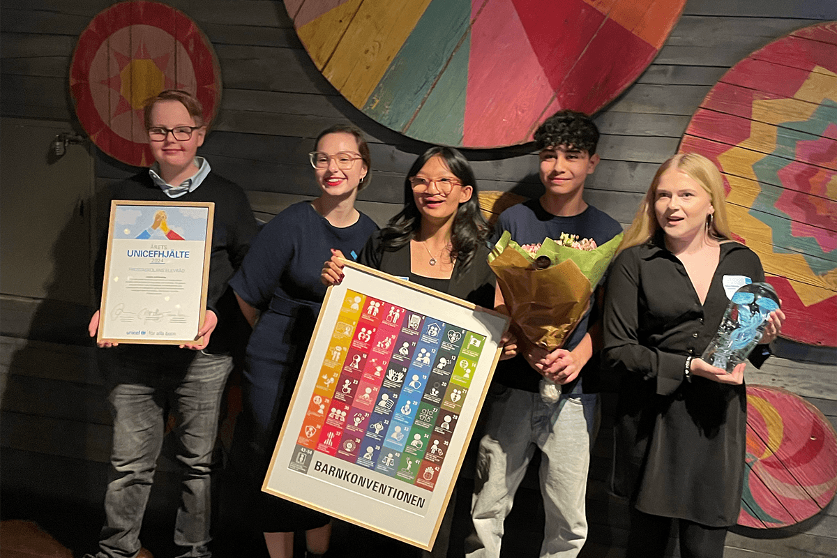 Frostaskolan sveriges elevråd 1200x800 foto- UNICEF