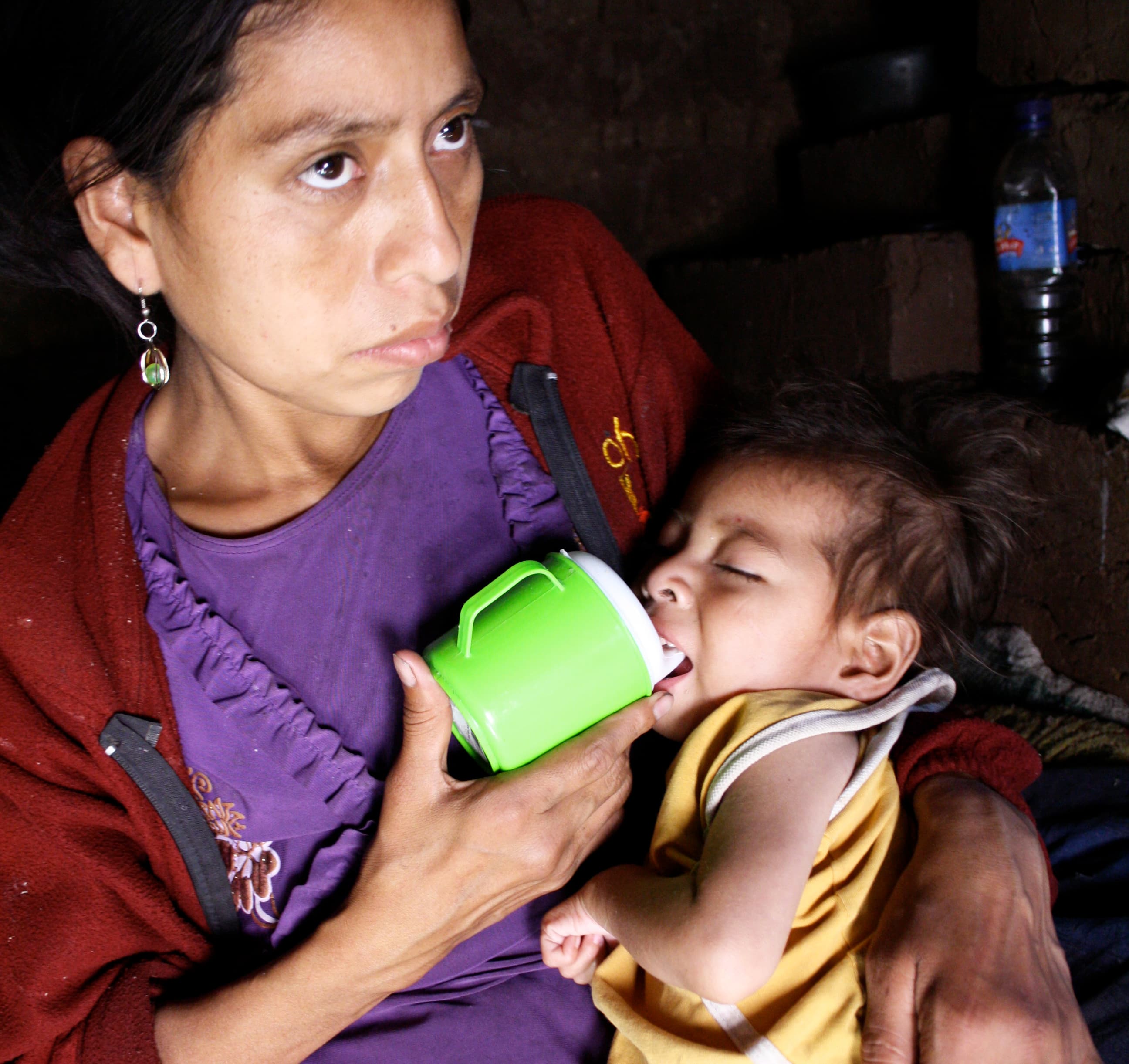 Undernärda Olympia i Guatemala